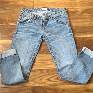 Hudson Jeans Women Light Blue Boyfriend Jeans Size 24